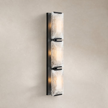 Herlow Calcite Triple Wall Sconce