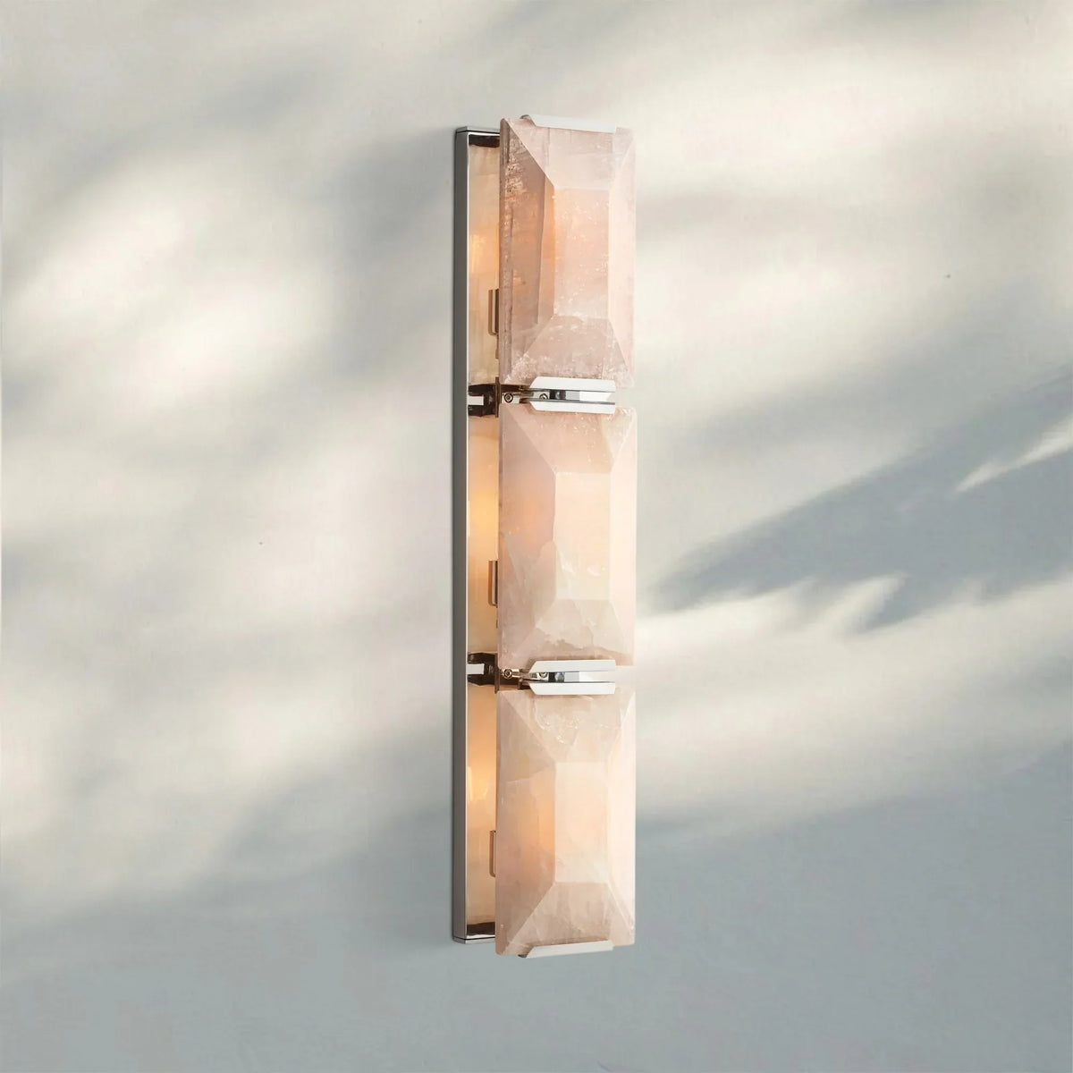 Herlow Calcite Triple Wall Sconce-