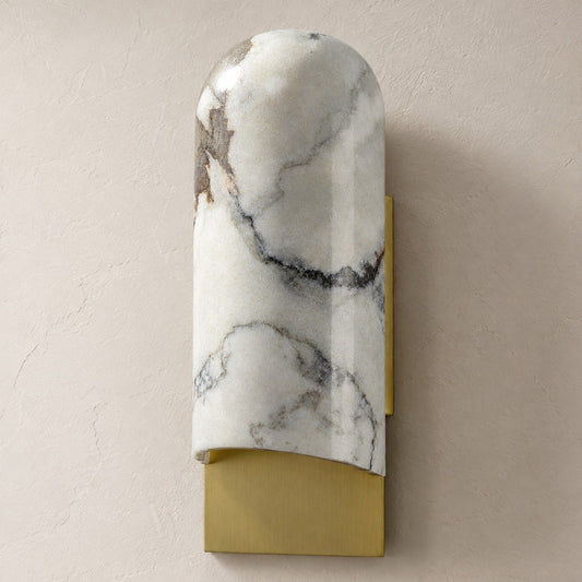 Hl Alabaster Wall Sconce