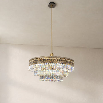 Honeycomb Tiered Chandelier