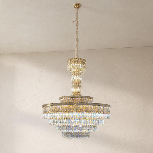 Honeycomb Tiered Chandelier