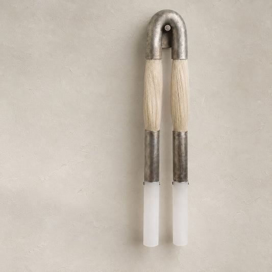 Horsehair Wall Sconce 30''H