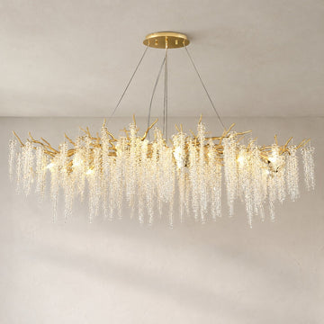 Icicle Blossom Branch Chandelier