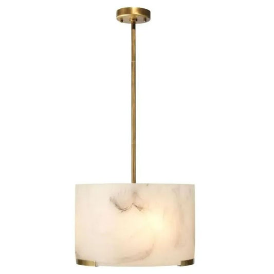 Alabaster Elancourt Pendant 17''W