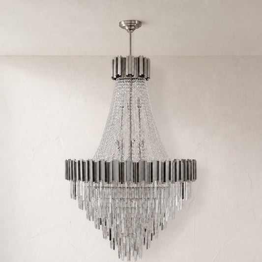 Inverted Triangle Tiered Pendant Light