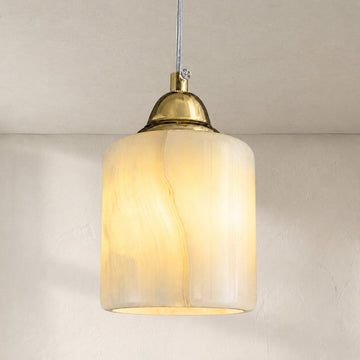 Jade Cylinder Pendant Light Set Of 3