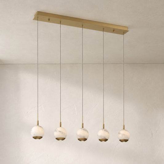 Kimma Lights Linear LED Chandelier
