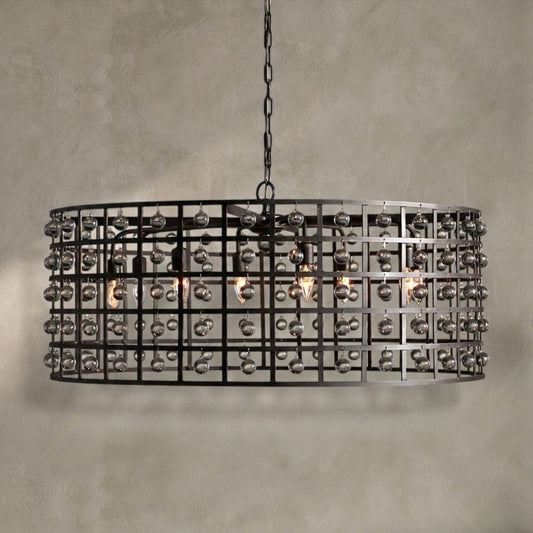 La Cage Round Chandelier 6/8/12 Light