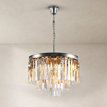 LA Rhea Multi-Tier Round Chandelier