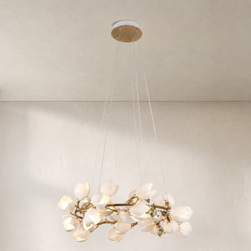 Lauro Leaf Chandelier
