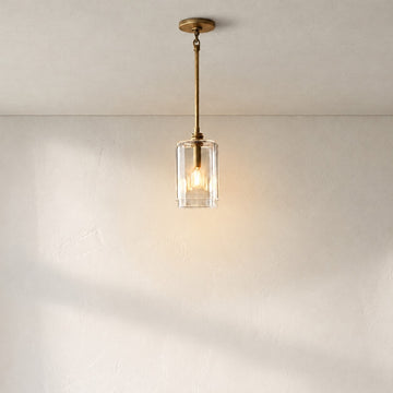 Lcaver Clear Glass Pendant