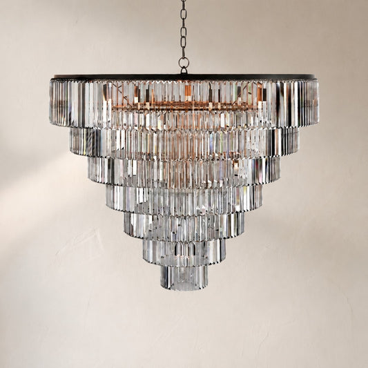 Leyland Tiered Round Chandelier