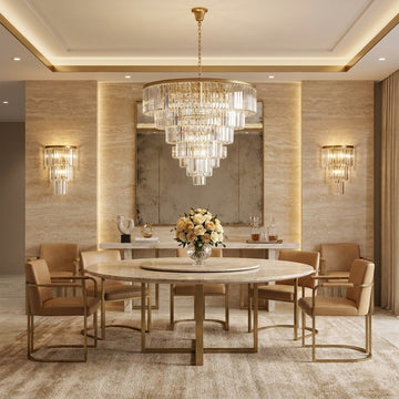 Leyland Tiered Round Chandelier