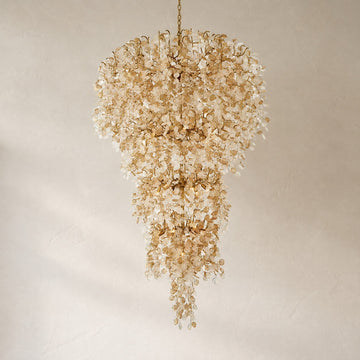 Lignia Branch Round Multi-tier Chandelier 33Light 47"W