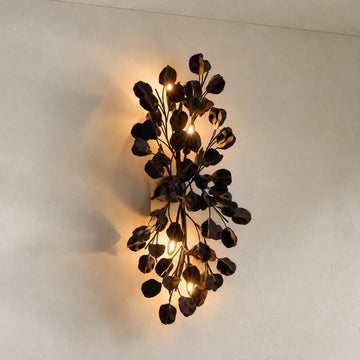 Lunaria Leaf Wall Sconce