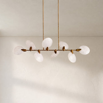 Lyla Linear Chandelier 62"74"