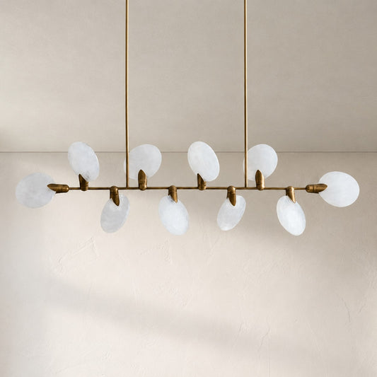 Lyla Linear Chandelier 62"74"