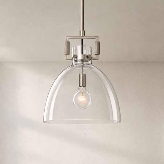 Macelle Glass Cloche Pendant 10" 14" 18"