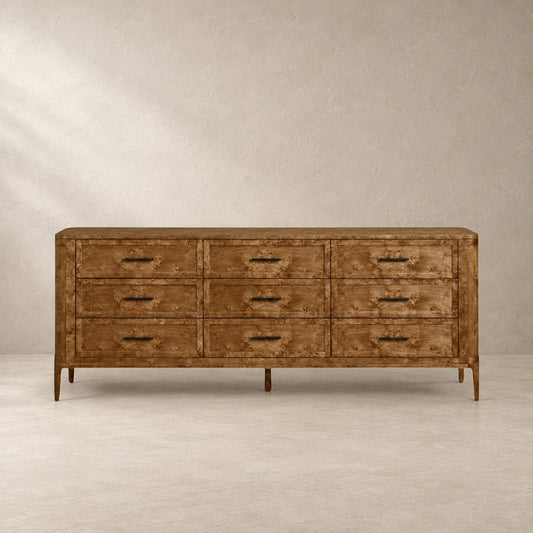 Mappa Burl Wood Clothing Storage