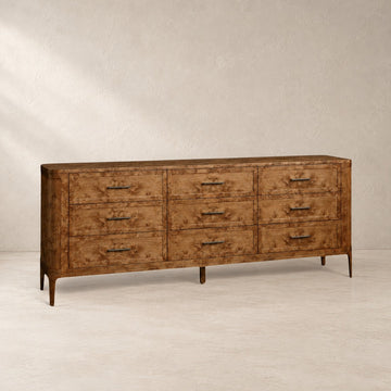 Mappa Burl Wood Clothing Storage