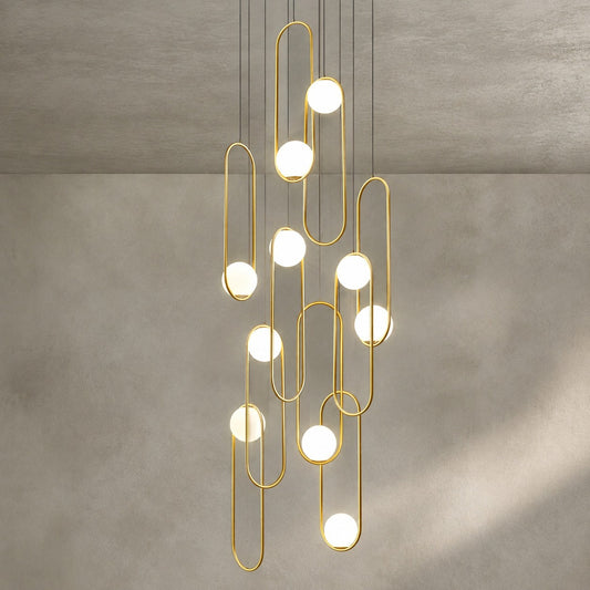 Mila Round Chandelier
