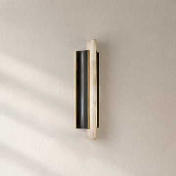 Modern Alabaster Wall Sconce