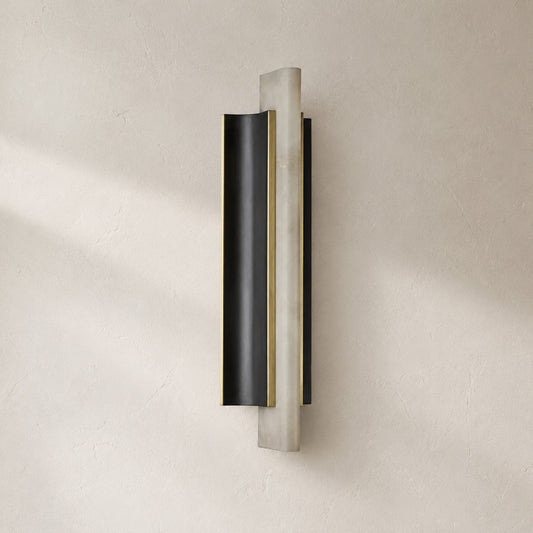Modern Alabaster Wall Sconce