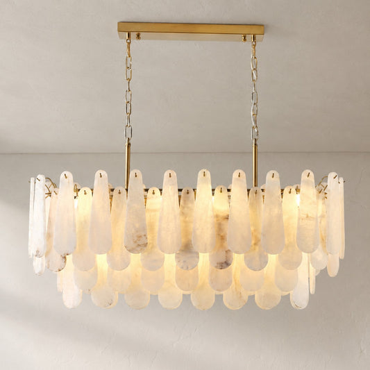 Modern Chandelier 39 in. 20-Light Gold Chandelier for Dinning Room, Living Room, Foyer, Bedroom