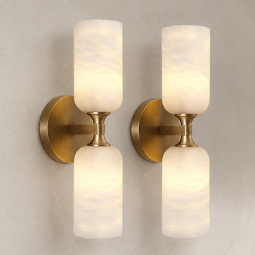 Monty Alabaster Linear Wall Sconce