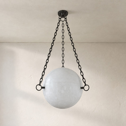 Monumental 'Zeus' Alabaster Chandelier