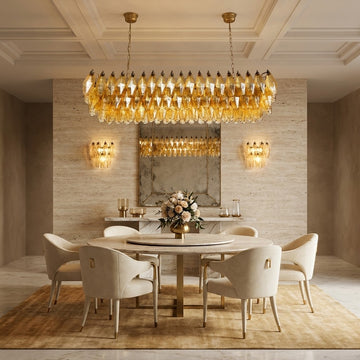 Murano Chandelier – Poliedri – 138 glass