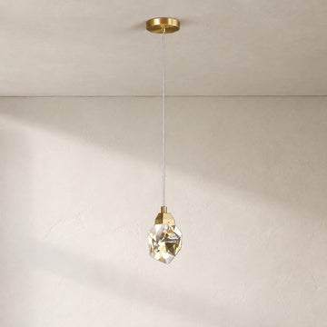 Nicole Crystal Single Pendant