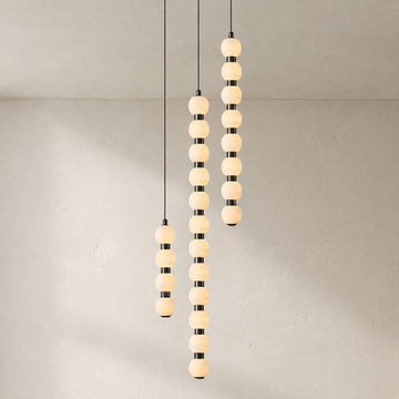 Orbique Alabaster Pendant Lamp