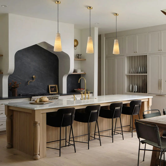 Alabaster Modern Pendant Lights Kitchen Island