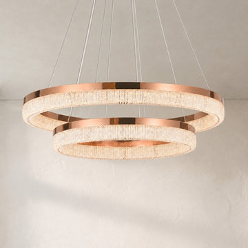 Penombra Duo Ring Chandelier