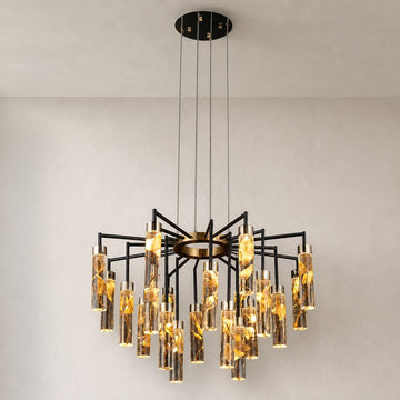 Phoenix Tree 20-Light Ring Chandelier