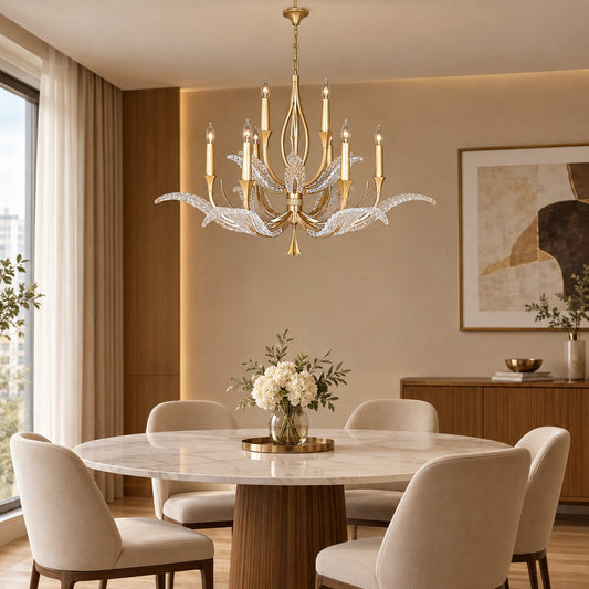Plume 9 - Light Chandelier