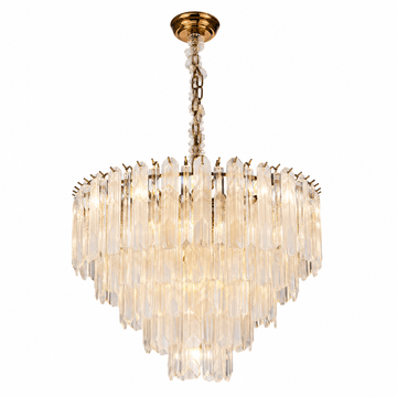 Quadro Glass Rod Chandelier — product photo