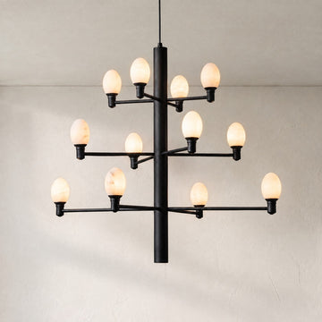 Ramo Brass Orb Chandelier