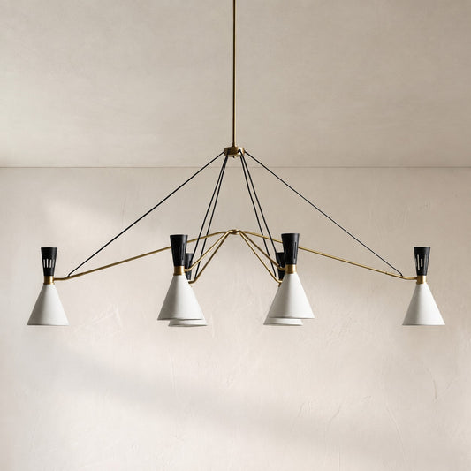 Ramsey 6-Light Linear Chandelier