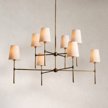 Rhodes 2-Tier Round Chandelier