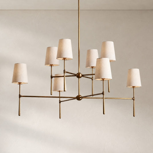 Rhodes 2-Tier Round Chandelier