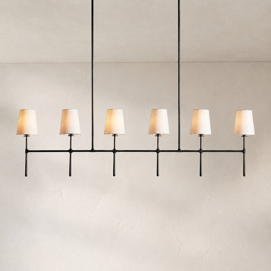 Rhodes Linear Chandelier 5/6 Light