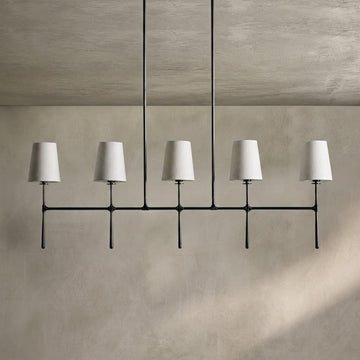 Rhodes Linear Chandelier 5/6 Light