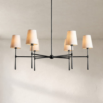 Rhodes Round Chandelier 4/6 Light