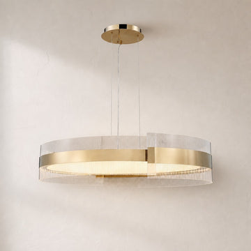 Ribbon Round Pendant Light