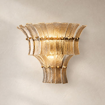 Romano Smoke Tiered Wall Sconce