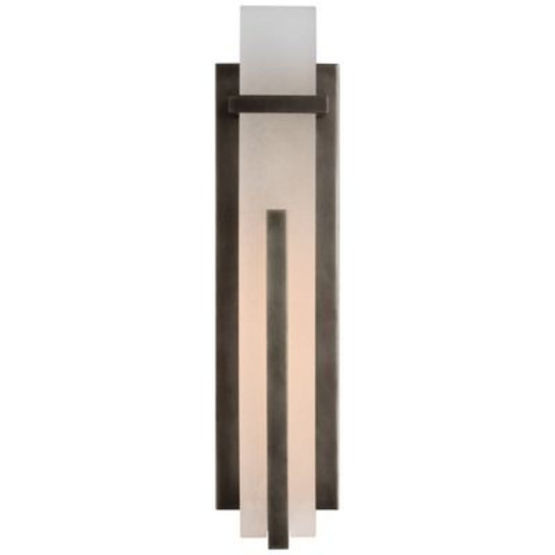 Lamer Lighting Alabaster Serene Wall Sconce - American hallway gallery