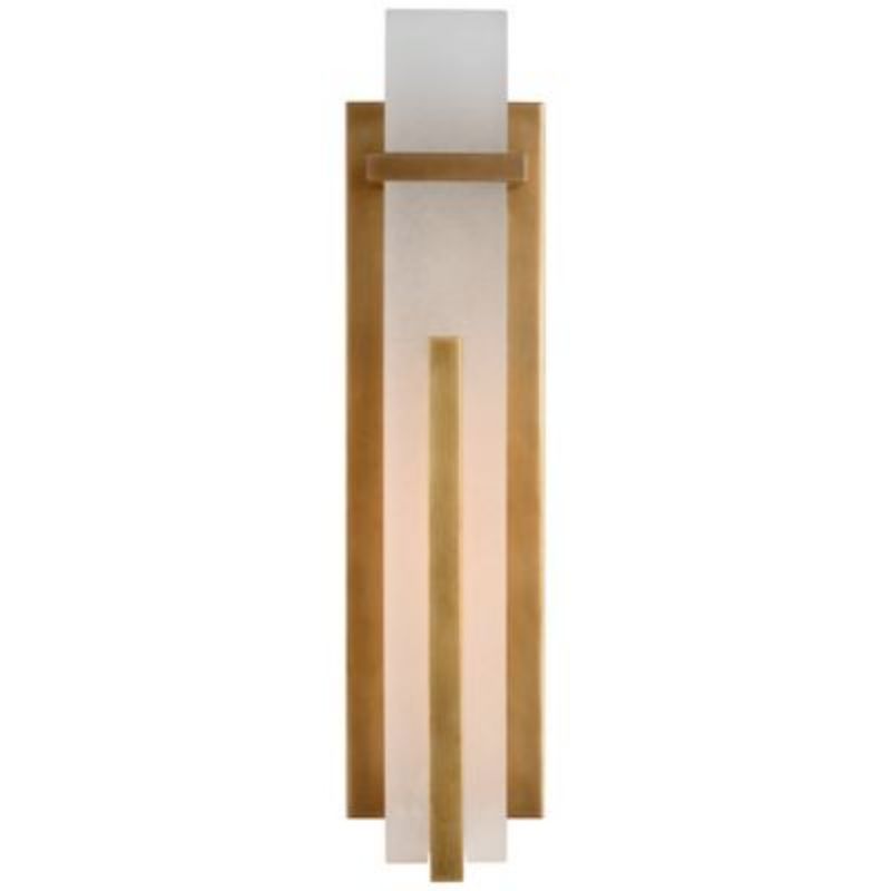 Lamer Lighting Alabaster Serene Wall Sconce - Background Shot