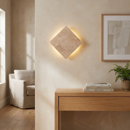 Small Marble Wall Lamp